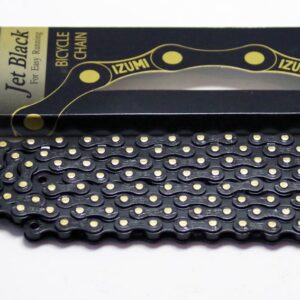 Cadena Izumi Jet Black 1 Velocidad - negro/dorado