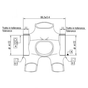 Motor integrado Miche Evo Max 86,5x41 Press Fit