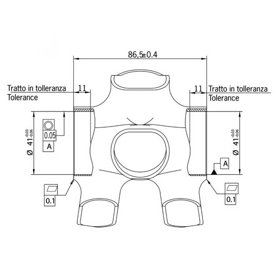 Motor integrado Miche Evo Max 86,5x41 Press Fit