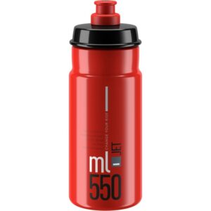 Botella Elite Jet 550ml - Rojo